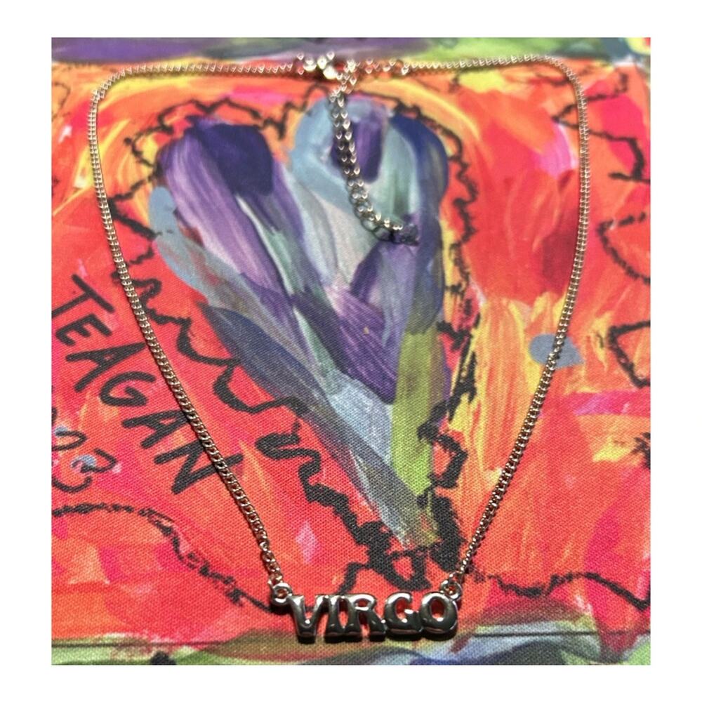 Virgo Necklace Gold Color Costume Jewelry Women's Wild Fable August‎ September